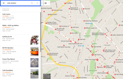 Anmeldelser Google Maps