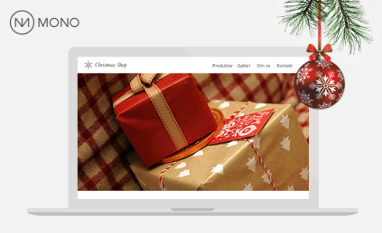 Hjemmeside til jul, påske og andre højtider. mono.net