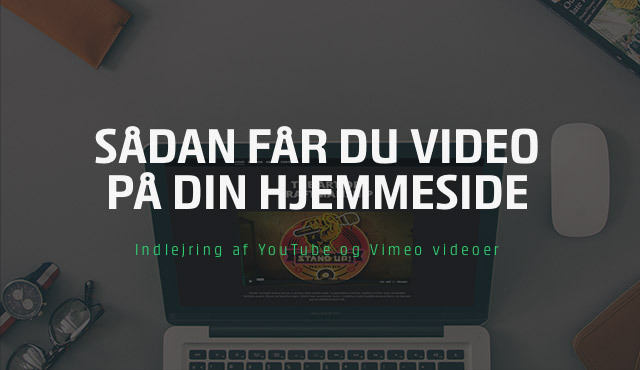 Brug video på din hjemmeside